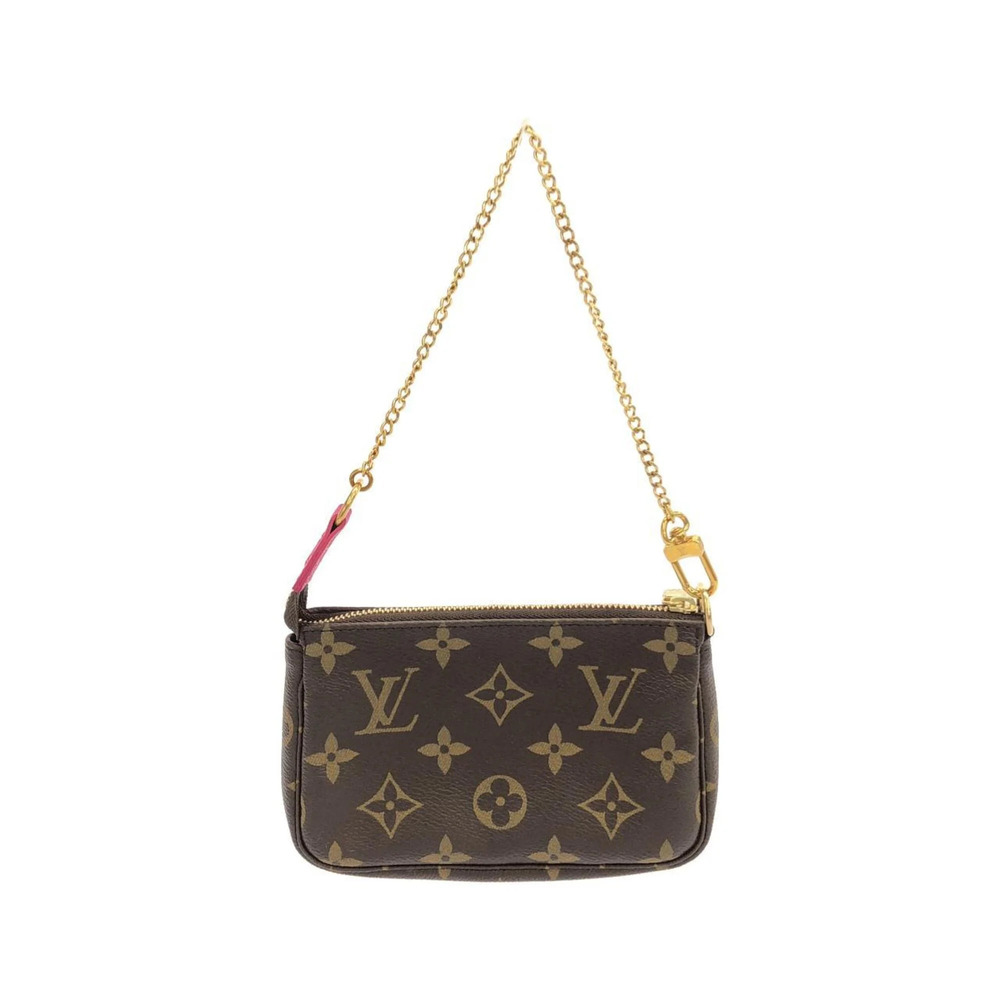 LOUIS VUITTON Authentic Brown Monogram Pochette Pouch - Picture 2 of 6